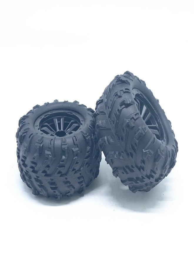 KingVal 2PCS Replacement 85MM Tire Wheel Tyre RC Spare Parts Compatible with JJRC Q117-A Q117-B RC Car - Image 4